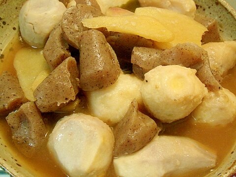 里芋と蒟蒻の生姜煮